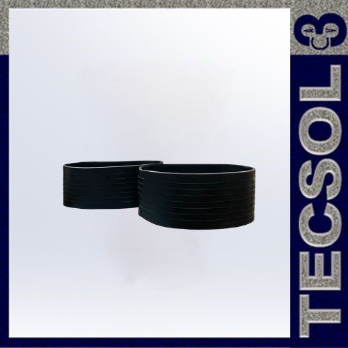 Goma de entrada para tubo de PVC de 6"