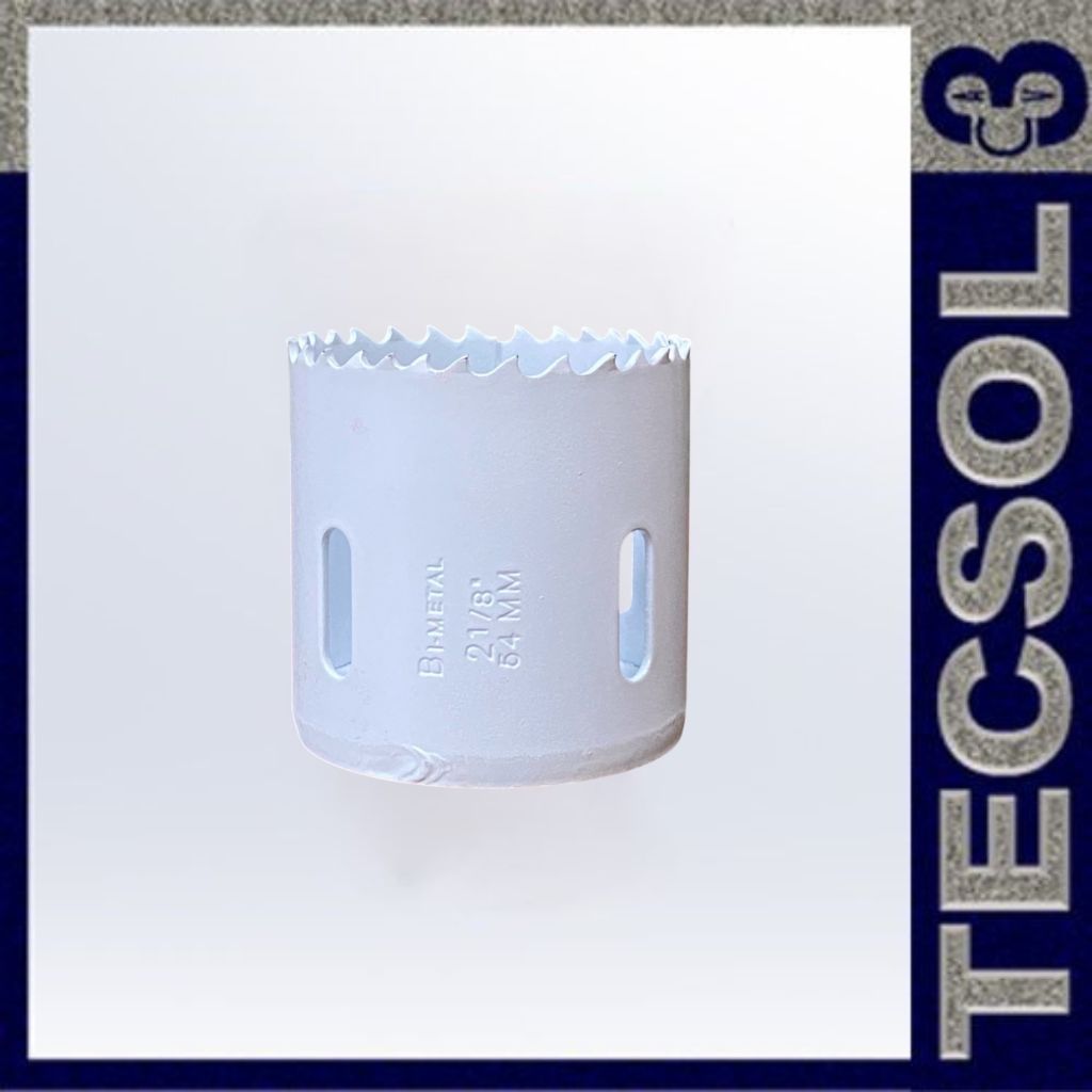 Sacabocado de 3 1/8" para tubo de PVC de 3"