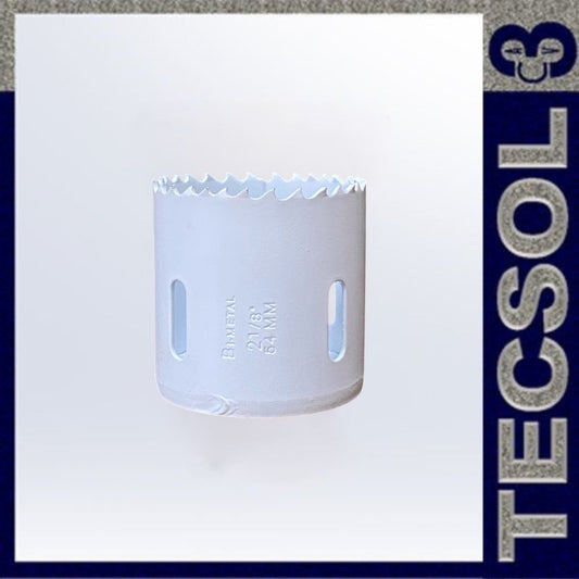 Sacabocado de 3 1/8" para tubo de PVC de 3"