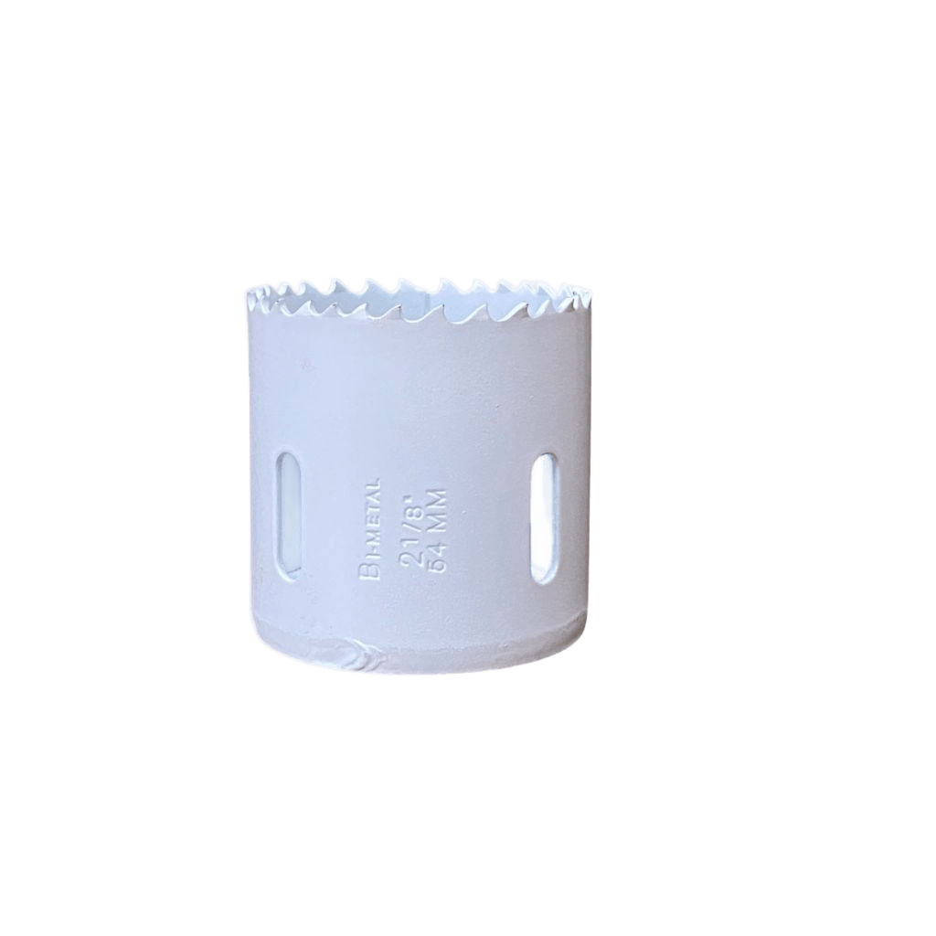 Sacabocado de 2 1/8" para tubo de PVC de 2"