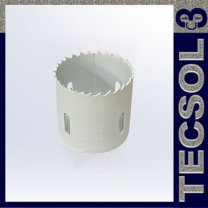 Sacabocado de 3 1/8" para tubo de PVC de 3"