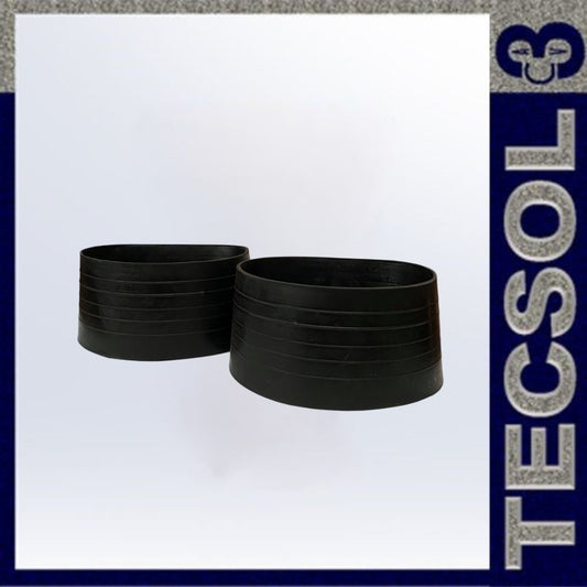 Goma para boquilla de 4" para tubo de PVC