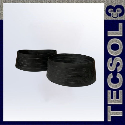 Goma para boquilla de 6" para tubo de PVC