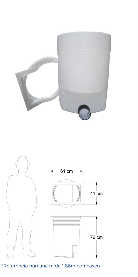 Registro Sanitario ajustable contramarco plano Arrastre ajustable de 80 a 60 cm