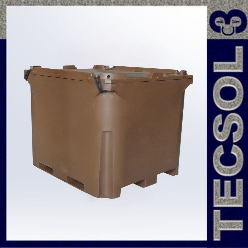 Contenedor térmico 870 litros